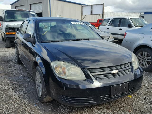 1G1AB5F53A7118687 - 2010 CHEVROLET COBALT LS BLACK photo 1