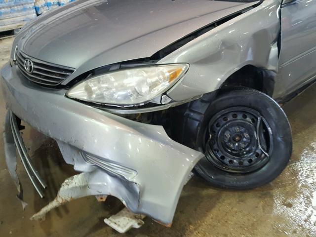 4T1BE32K95U634087 - 2005 TOYOTA CAMRY LE GOLD photo 9