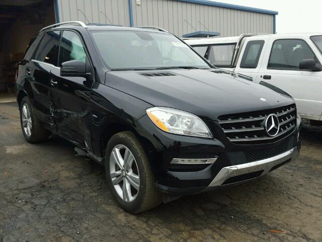 4JGDA5HBXCA001507 - 2012 MERCEDES-BENZ ML 350 4MA BLACK photo 1