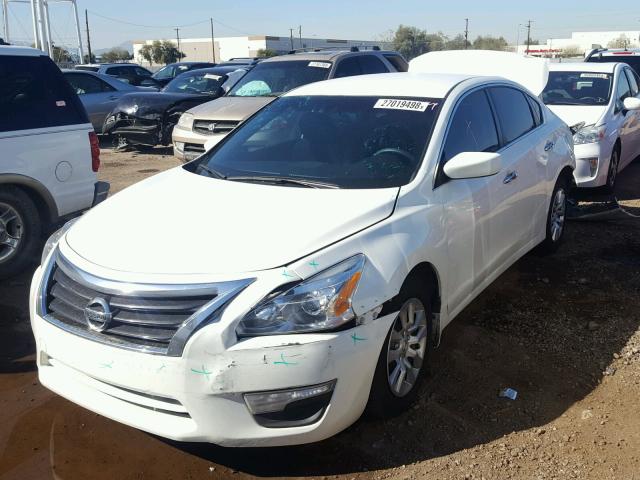 1N4AL3AP7FC425446 - 2015 NISSAN ALTIMA 2.5 WHITE photo 2