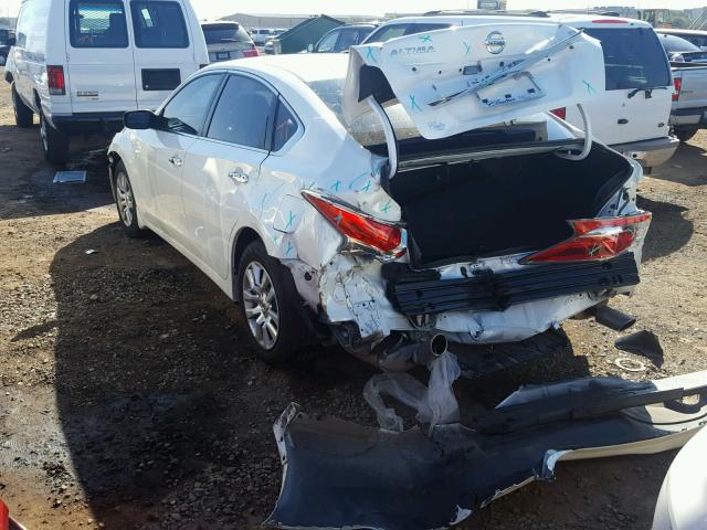 1N4AL3AP7FC425446 - 2015 NISSAN ALTIMA 2.5 WHITE photo 3