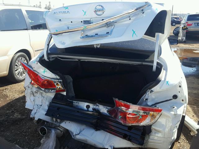 1N4AL3AP7FC425446 - 2015 NISSAN ALTIMA 2.5 WHITE photo 9