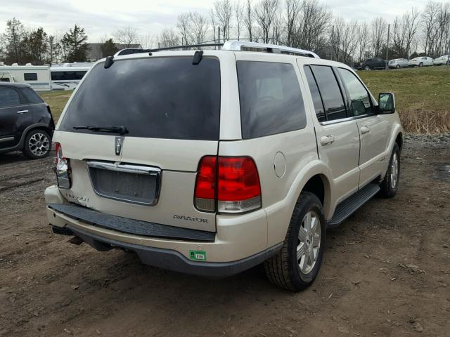 5LMEU88H85ZJ27867 - 2005 LINCOLN AVIATOR 米色 照片 4