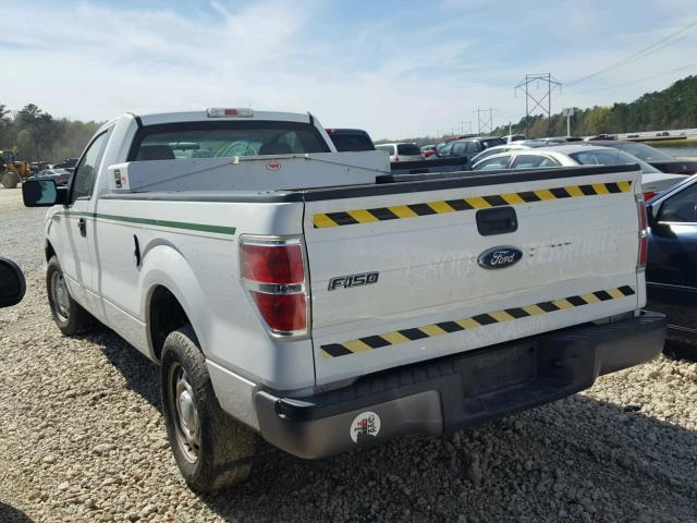 1FTMF1CW5AKE80175 - 2010 FORD F150 WHITE photo 3