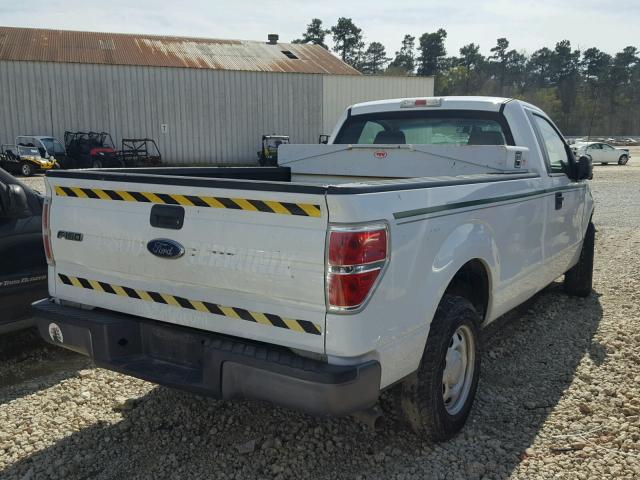 1FTMF1CW5AKE80175 - 2010 FORD F150 WHITE photo 4