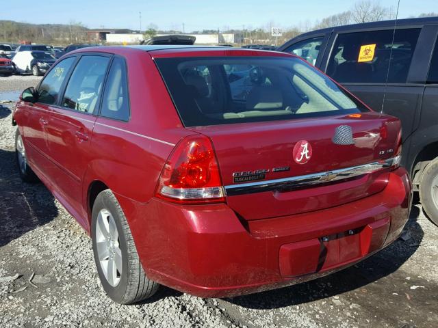 1G1ZT61846F107234 - 2006 CHEVROLET MALIBU MAX MAROON photo 3