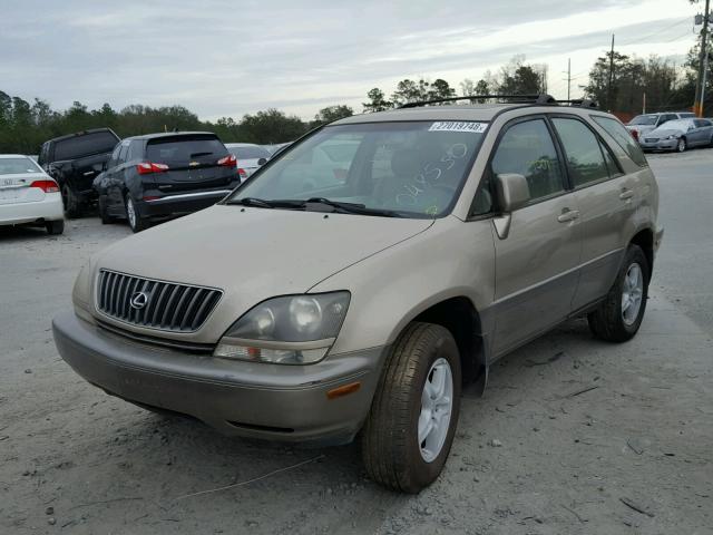 JT6GF10U2Y0048530 - 2000 LEXUS RX 300 GOLD photo 2