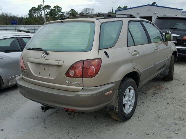 JT6GF10U2Y0048530 - 2000 LEXUS RX 300 GOLD photo 4