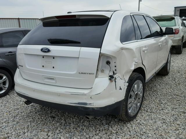 2FMDK39C79BA85906 - 2009 FORD EDGE LIMIT WHITE photo 4