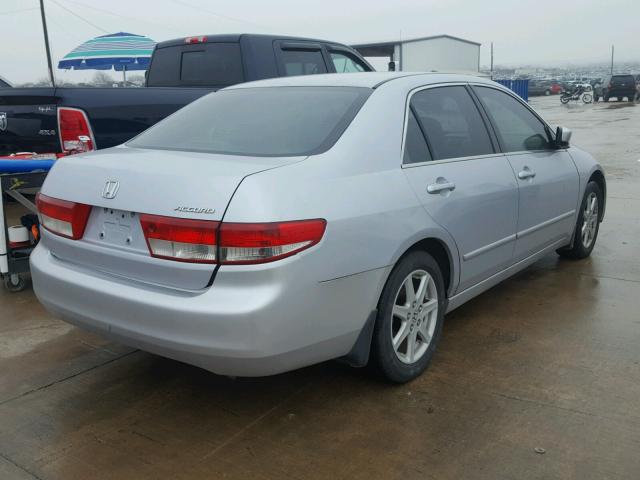 1HGCM66813A102506 - 2003 HONDA ACCORD EX SILVER photo 4