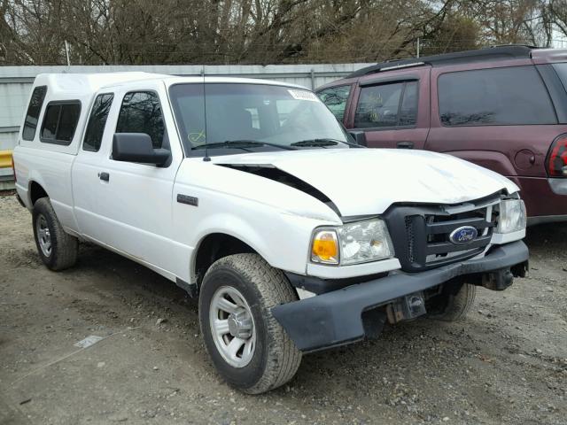 1FTYR14DX9PA18876 - 2009 FORD RANGER SUP WHITE photo 1