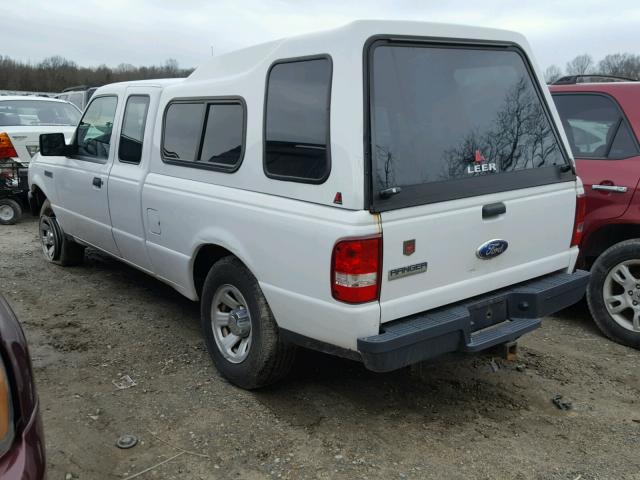 1FTYR14DX9PA18876 - 2009 FORD RANGER SUP WHITE photo 3