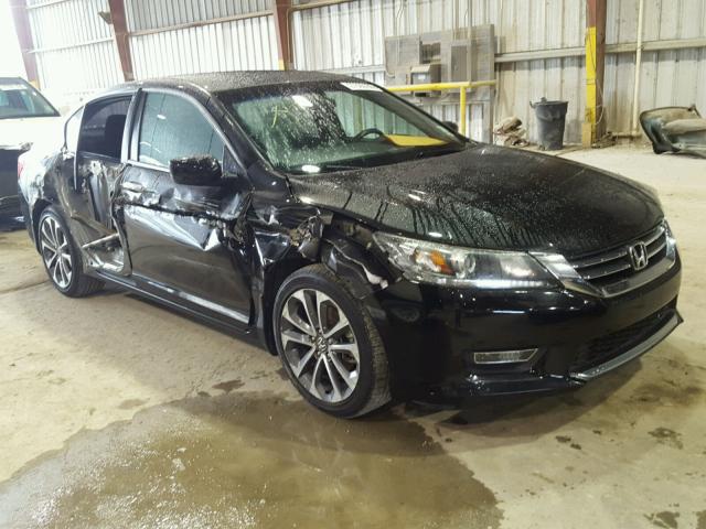 1HGCR2F5XDA273675 - 2013 HONDA ACCORD SPO BLACK photo 1