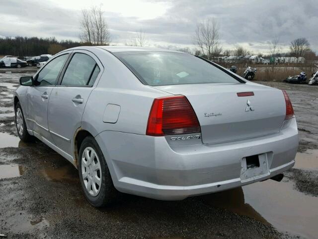 4A3AB36F46E075532 - 2006 MITSUBISHI GALANT ES SILVER photo 3