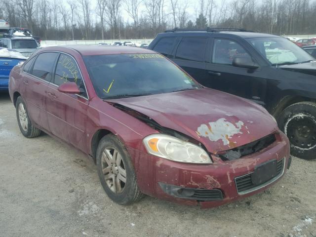 2G1WC581269165986 - 2006 CHEVROLET IMPALA LT RED photo 1