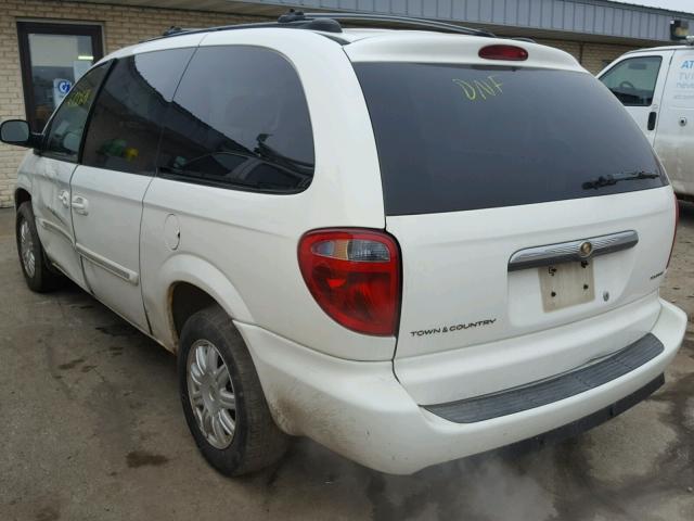 2A4GP54L96R609110 - 2006 CHRYSLER TOWN & COU WHITE photo 3