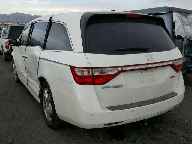 5FNRL5H99BB023330 - 2011 HONDA ODYSSEY TO WHITE photo 3