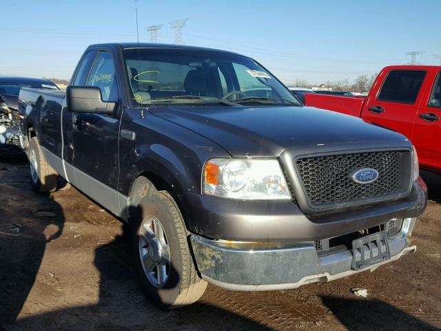 1FTRF12W54NB96250 - 2004 FORD F150 GRAY photo 1