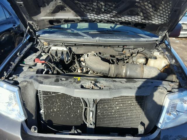 1FTRF12W54NB96250 - 2004 FORD F150 GRAY photo 7