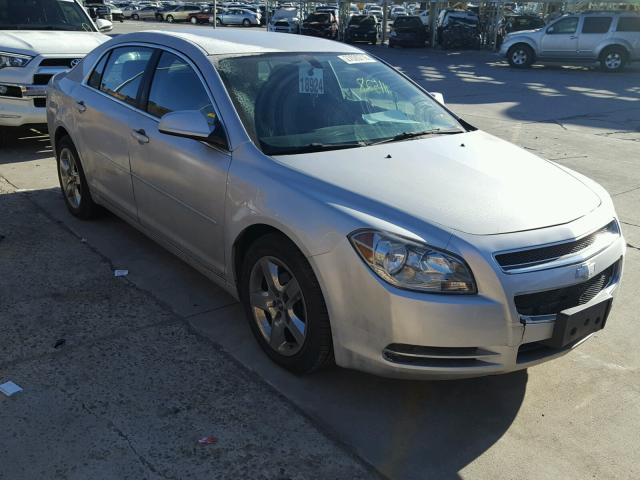 1G1ZH57B69F139380 - 2009 CHEVROLET MALIBU 1LT SILVER photo 1