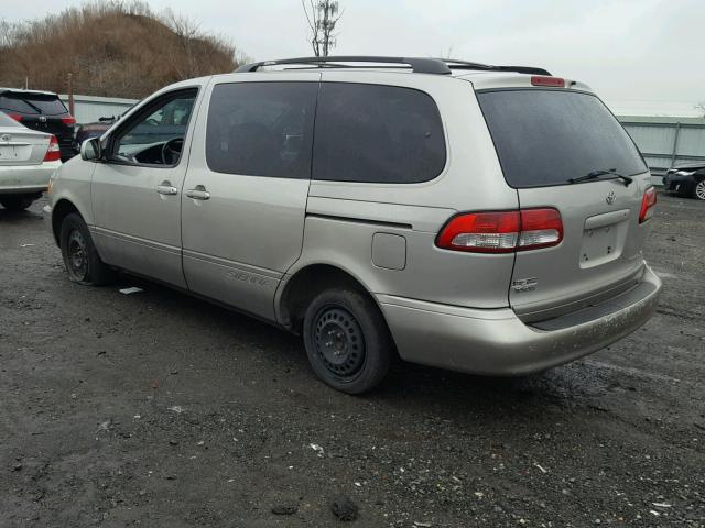 4T3ZF13C03U552406 - 2003 TOYOTA SIENNA LE GRAY photo 3