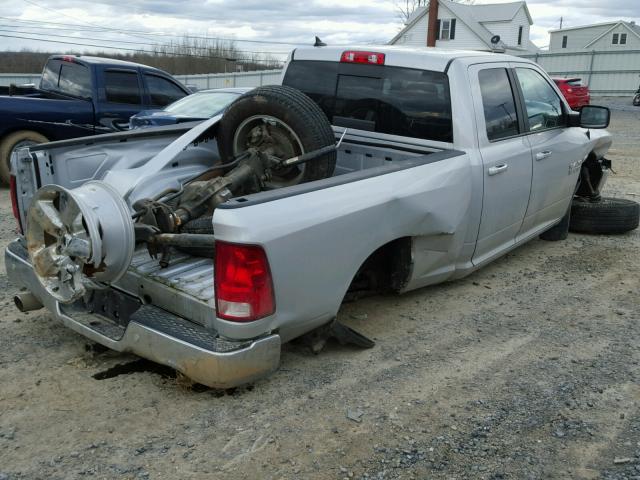 1C6RR7GT0GS385698 - 2016 RAM 1500 SLT SILVER photo 4