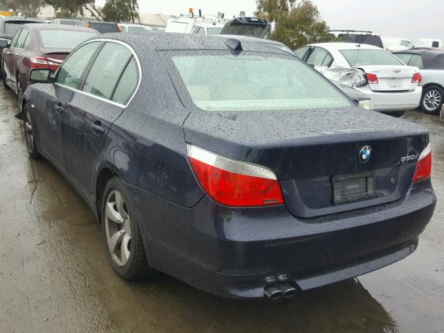 WBANA73514B809601 - 2004 BMW 530 I BLUE photo 3