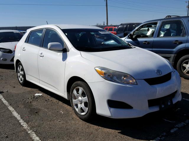 2T1KU40E59C108097 - 2009 TOYOTA COROLLA MA WHITE photo 1