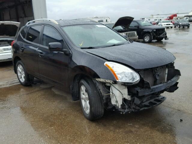 JN8AS58T08W009353 - 2008 NISSAN ROGUE S BLACK photo 1