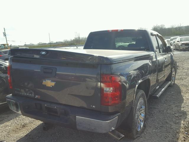 1GCSCREA9AZ119944 - 2010 CHEVROLET SILVERADO GRAY photo 4