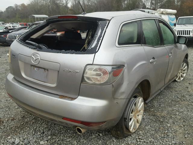 JM3ER2A54B0391648 - 2011 MAZDA CX-7 SILVER photo 4