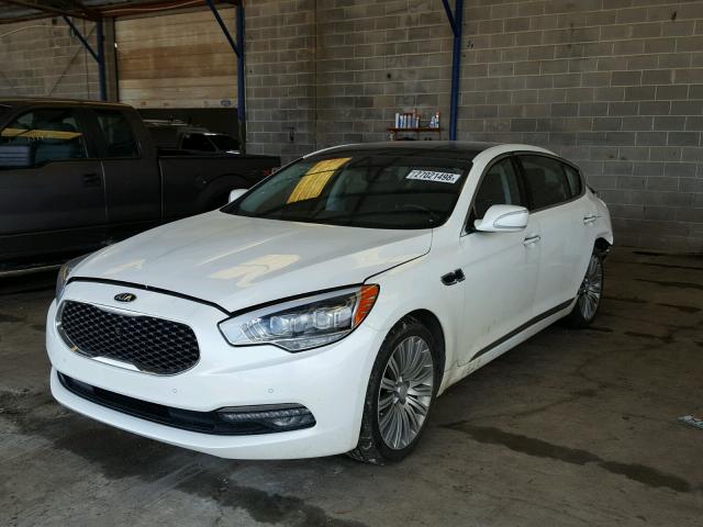 KNALU4D40F6024632 - 2015 KIA K900 WHITE photo 2