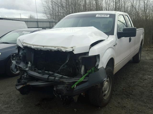 1FTFX1EF8CKD83820 - 2012 FORD F150 SUPER WHITE photo 2