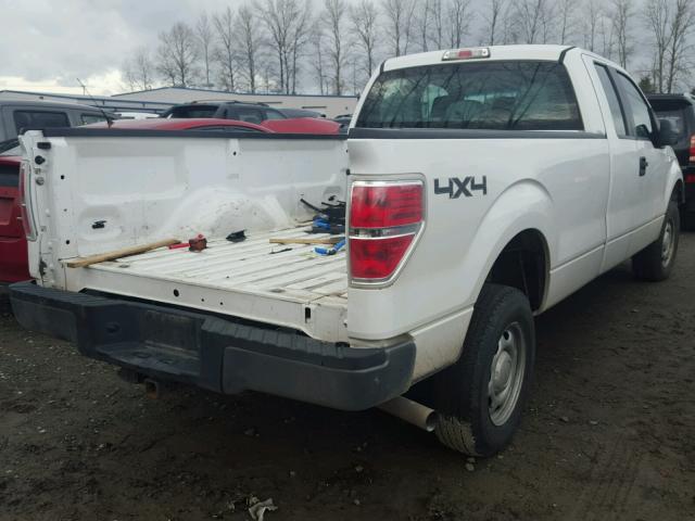 1FTFX1EF8CKD83820 - 2012 FORD F150 SUPER WHITE photo 4