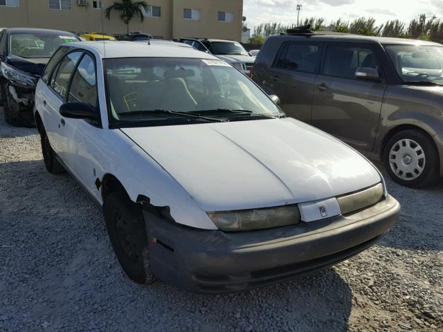 1G8ZH8282VZ329149 - 1997 SATURN SW1 WHITE photo 1