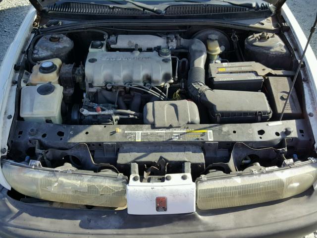 1G8ZH8282VZ329149 - 1997 SATURN SW1 WHITE photo 7