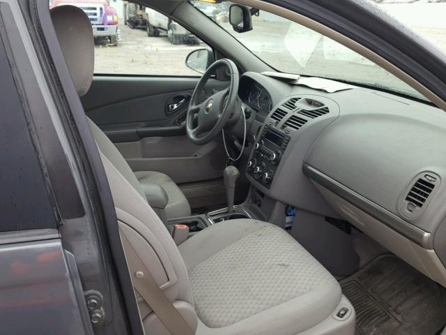 1G1ZT67N87F185997 - 2007 CHEVROLET MALIBU MAX GRAY photo 5