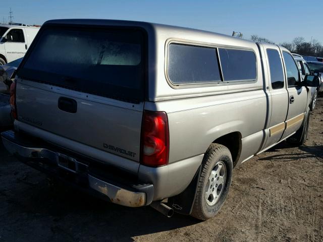 2GCEC19T031295450 - 2003 CHEVROLET SILVERADO SILVER photo 4