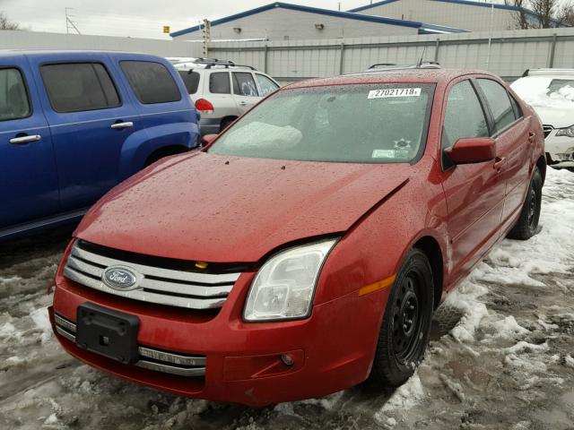 3FAHP07Z69R124618 - 2009 FORD FUSION SE BURGUNDY photo 2