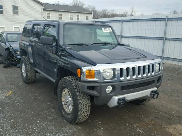 5GTEN13EX98140634 - 2009 HUMMER H3 BLACK photo 1