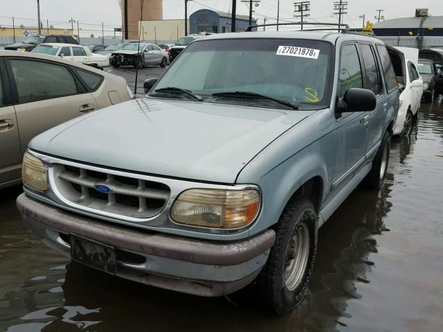 1FMDU32X9SZB98881 - 1995 FORD EXPLORER BLUE photo 2