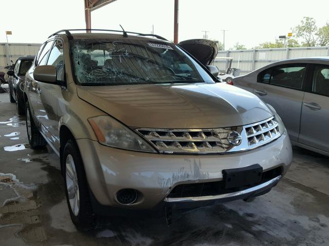 JN8AZ08T54W212845 - 2004 NISSAN MURANO SL TAN photo 1