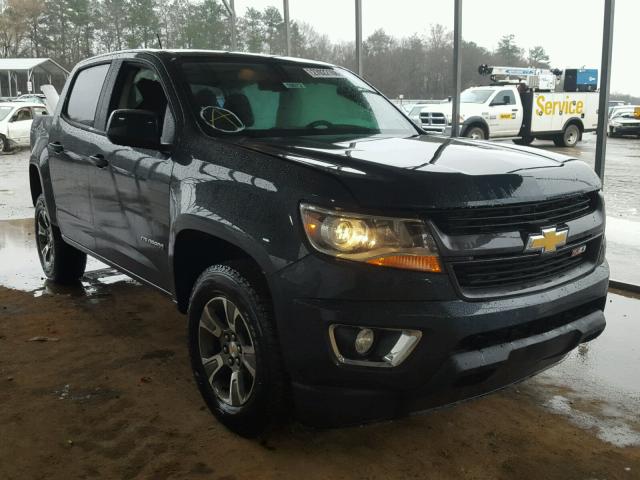 1GCGSDEN8J1105899 - 2018 CHEVROLET COLORADO Z GRAY photo 1