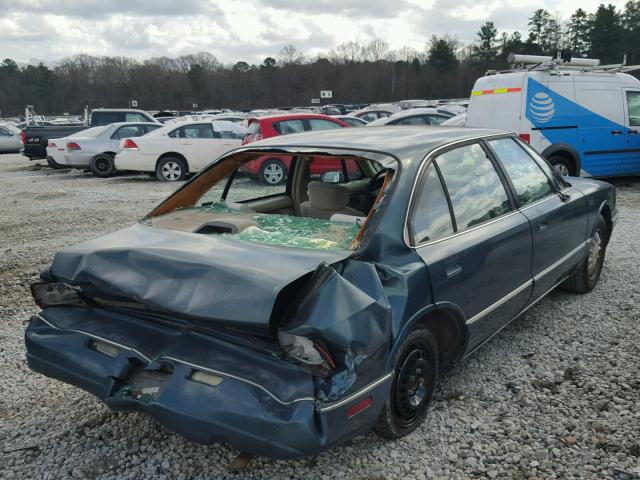 1G3HN52K8V4838549 - 1997 OLDSMOBILE 88 BASE BLUE photo 4