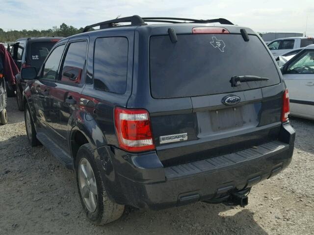 1FMCU03148KB92556 - 2008 FORD ESCAPE XLT GREEN photo 3