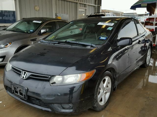 2HGFG11808H538173 - 2008 HONDA CIVIC EX შავი ფოტო 2