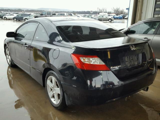 2HGFG11808H538173 - 2008 HONDA CIVIC EX შავი ფოტო 3