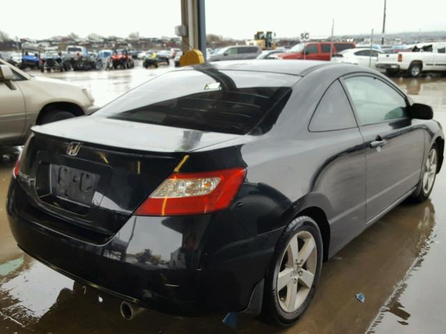 2HGFG11808H538173 - 2008 HONDA CIVIC EX შავი ფოტო 4