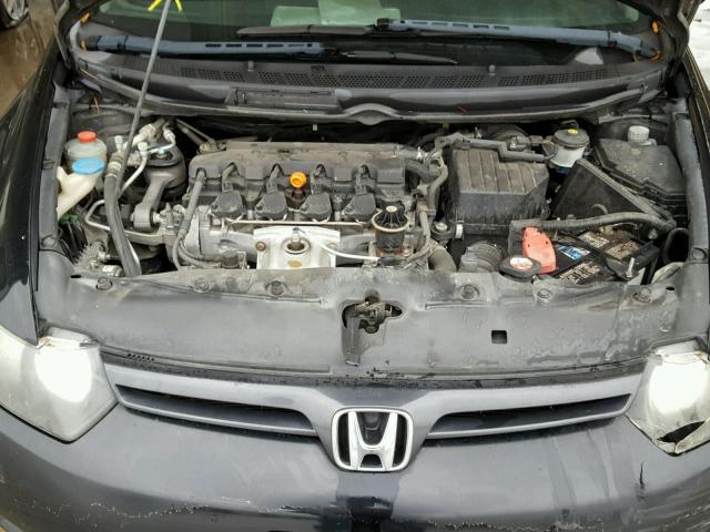 2HGFG11808H538173 - 2008 HONDA CIVIC EX შავი ფოტო 7
