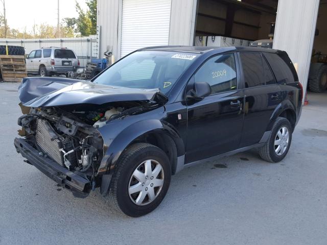 5GZCZ33D25S829603 - 2005 SATURN VUE BLACK photo 2